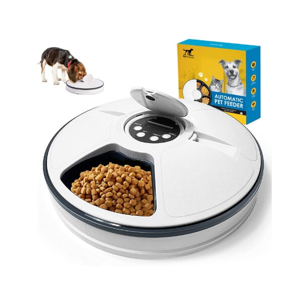 Automatic pet feeder with timer best sale