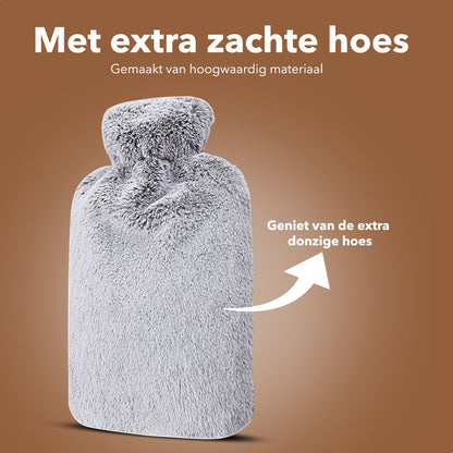 Vicon Kruik met Extra Dikke & Zachte Hoes: 2L Inhoud - Voor Pijnverlichting en Ontspanning