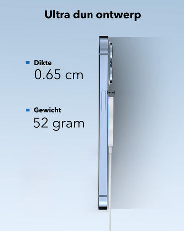 Gadgetplace Draadloze oplader 15W : Magnetisch & Geschikt voor Magsafe & iPhone 15/14/13/12 Pro series