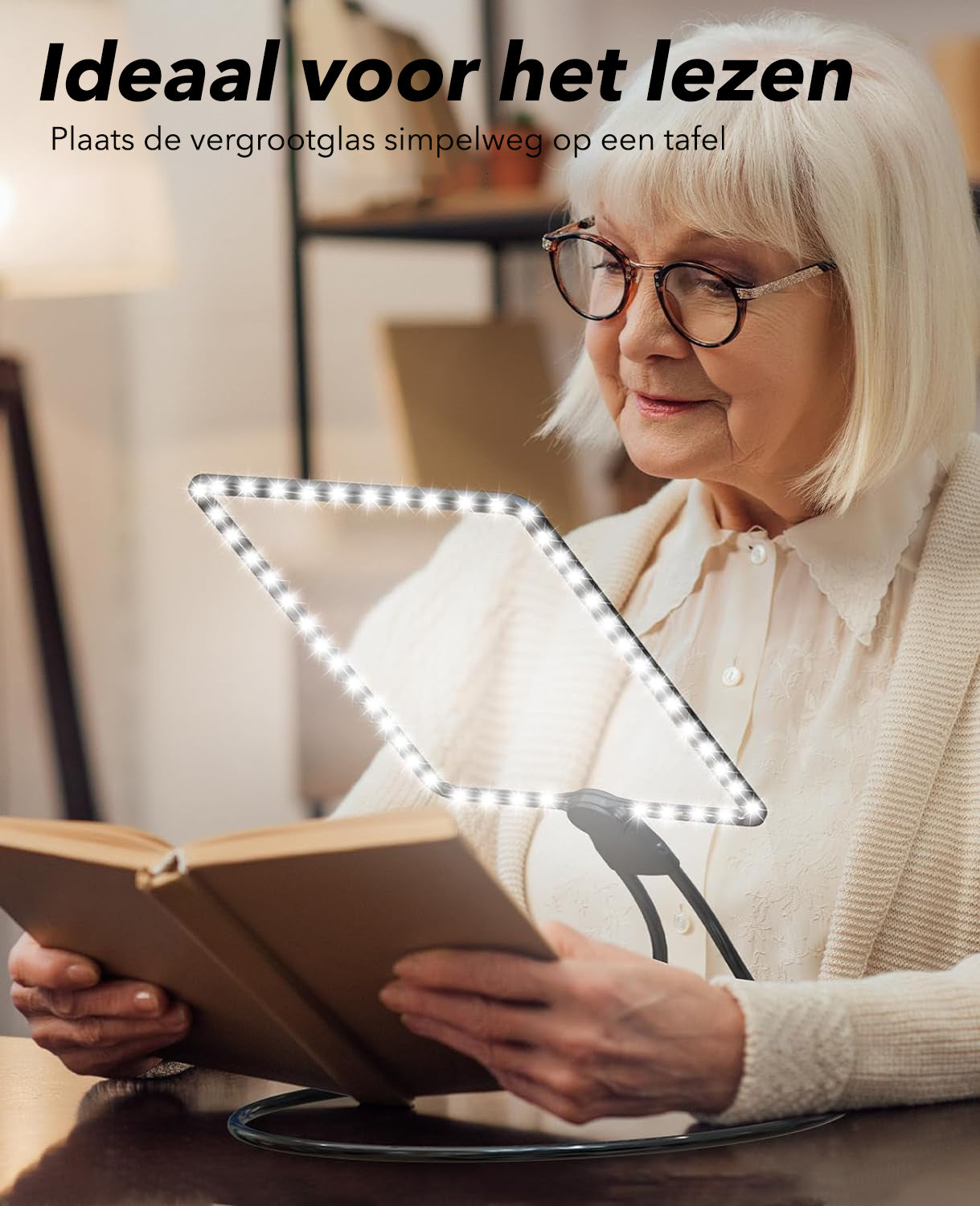 Vicon Vergrootglas Pro met LED Verlichting: 5x vergroting - USB C opladen