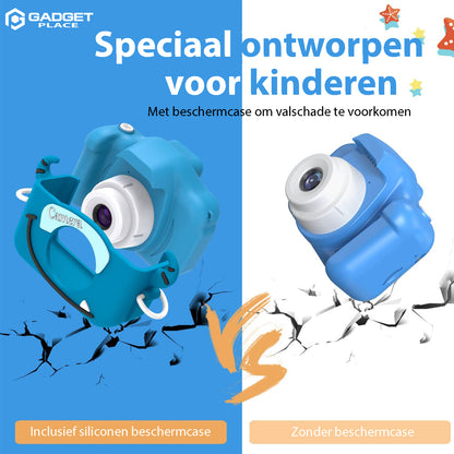 Gadgetplace Digitale Kindercamera met 32GB Geheugenkaart: Foto en Videofunctie