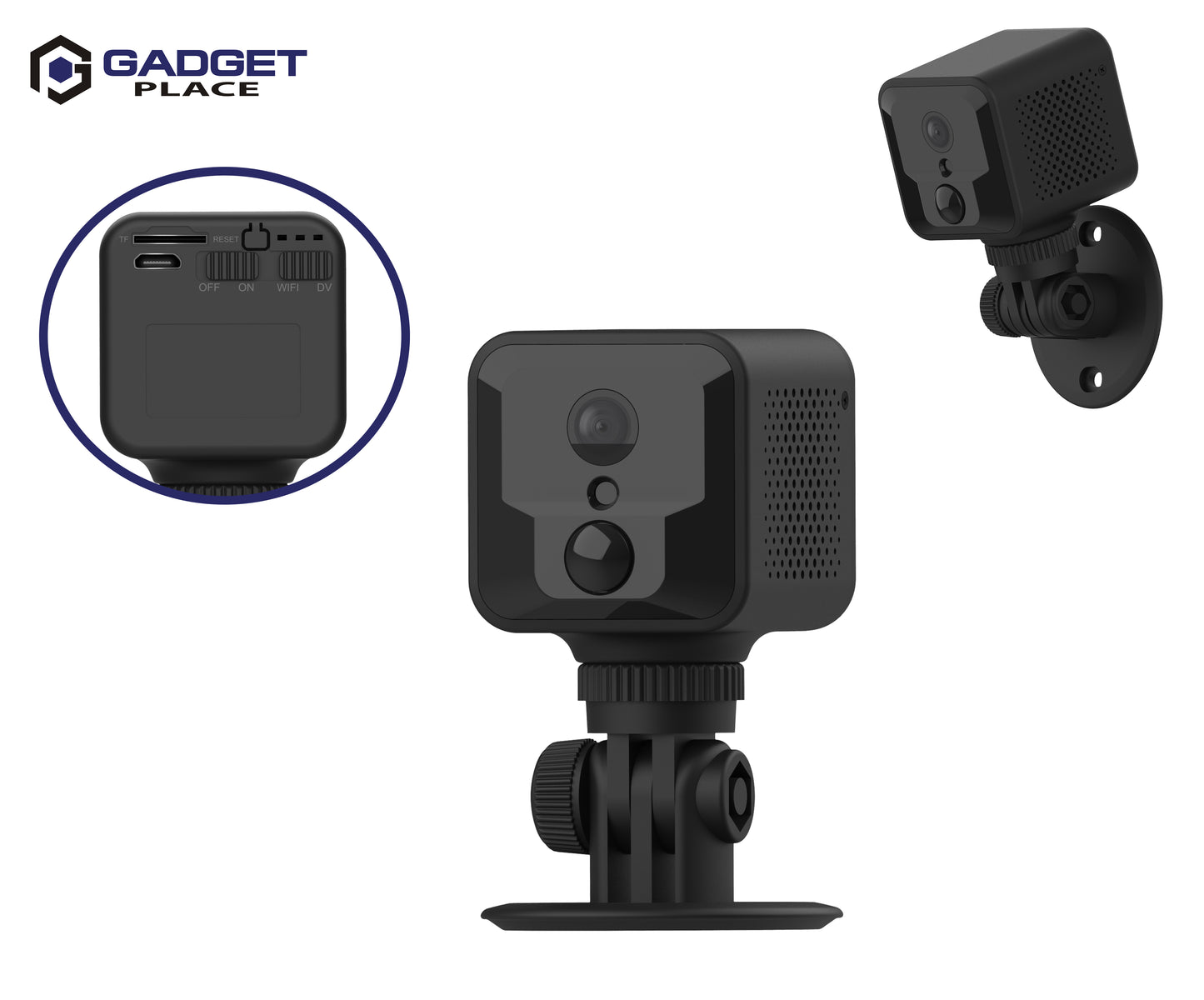 Gadgetplace Spy Camera Pro 1080P Full HD incl. 32GB SD kaart: Nightvision - Voor Binnen en Buiten